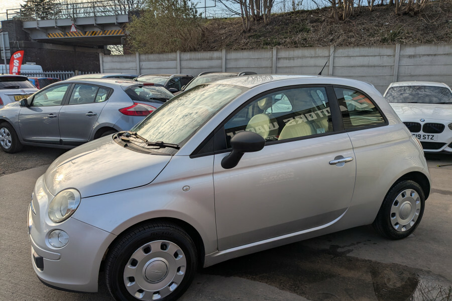 Fiat 500 Hatchback WV60WEJ Silver #6