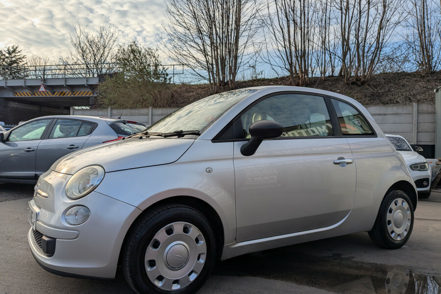 Fiat 500 Hatchback WV60WEJ Silver #5