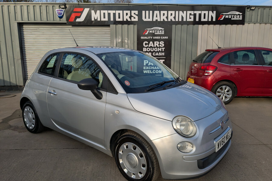Fiat 500 Hatchback WV60WEJ Silver #2