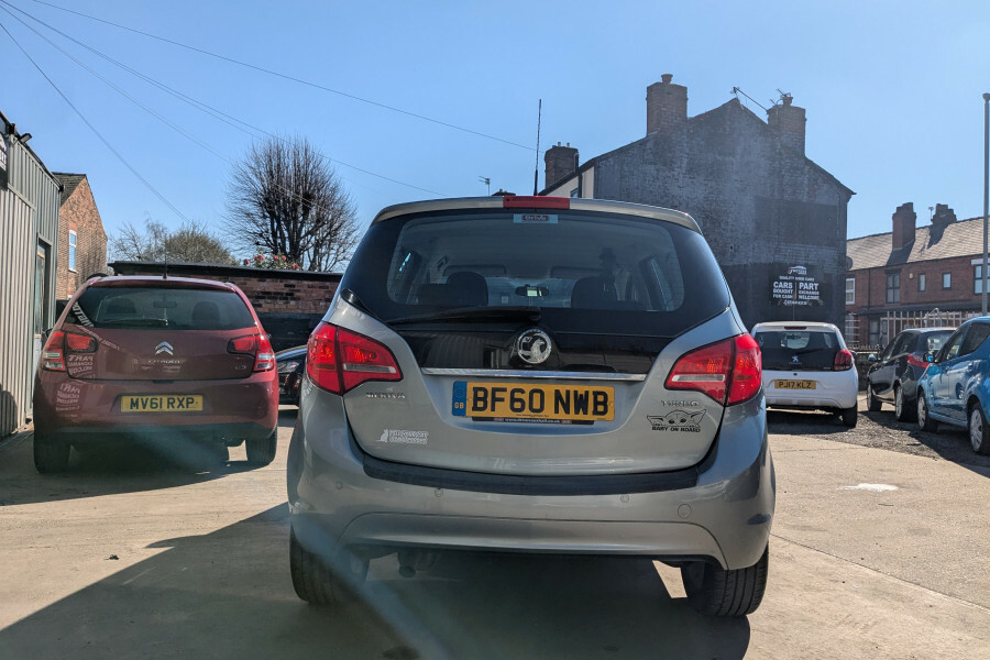 Vauxhall Meriva Mpv BF60NWB Silver #6