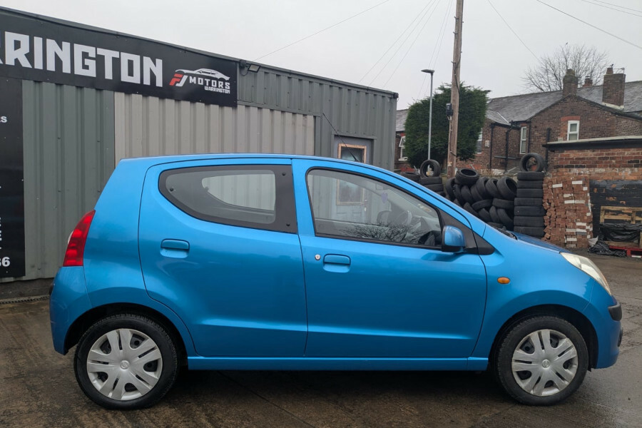 Nissan Pixo Hatchback Blue #4
