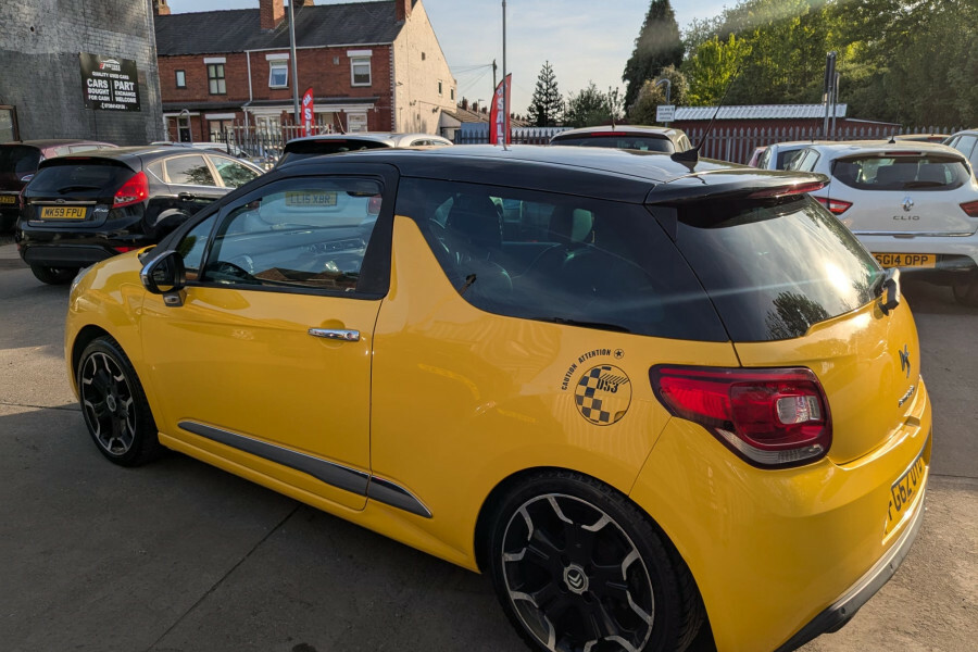 Citroen DS3 Dsport Plus FG62OYD Yellow #6