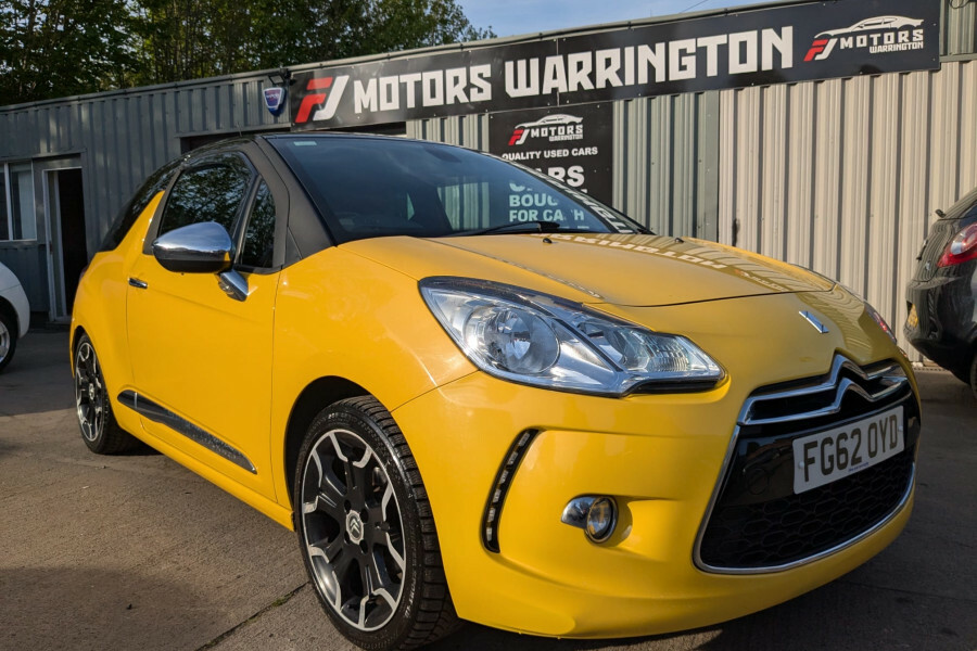 Citroen DS3 Dsport Plus Yellow