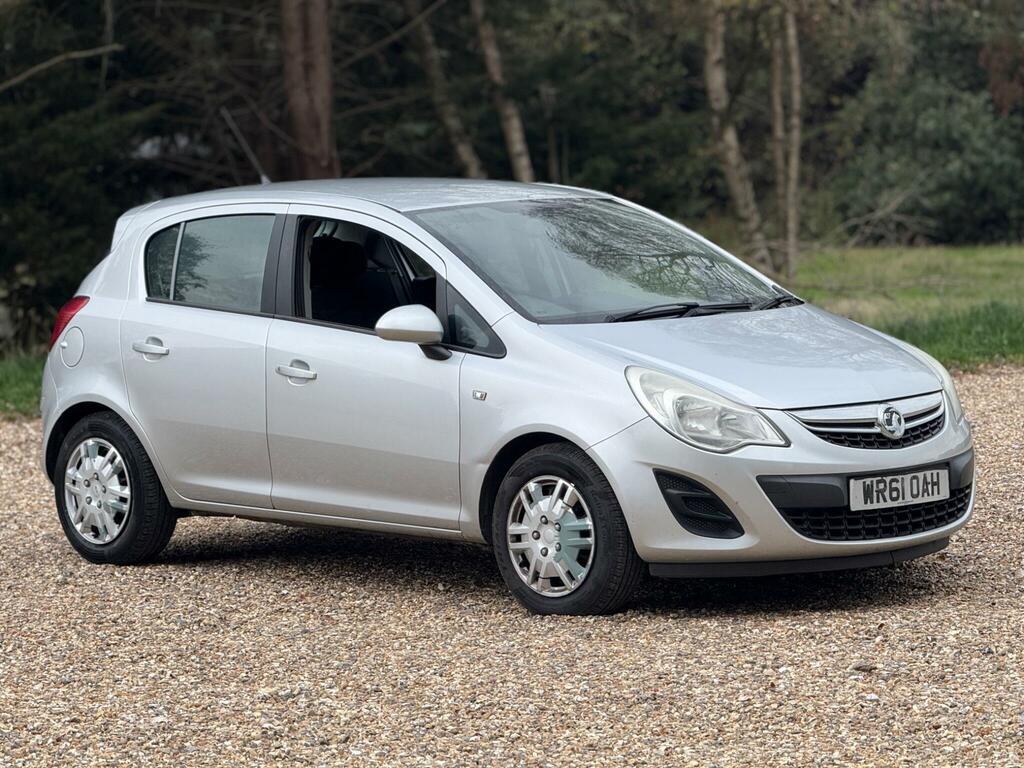 Vauxhall Corsa 1.4 16V Exclusiv Euro 5 Ac WR61OAH Silver #2