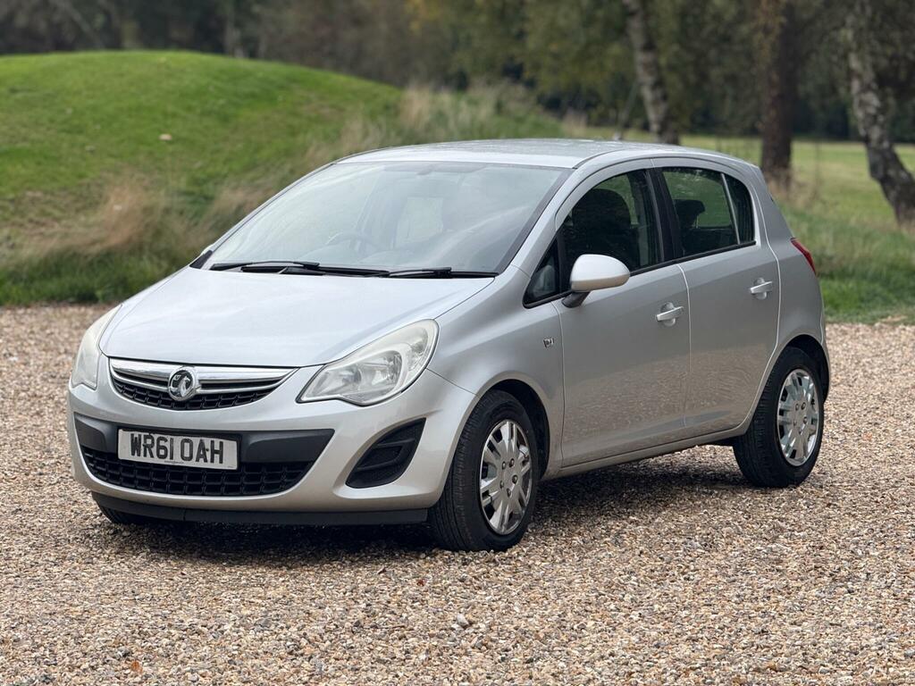 Vauxhall Corsa 1.4 16V Exclusiv Euro 5 Ac WR61OAH Silver #4