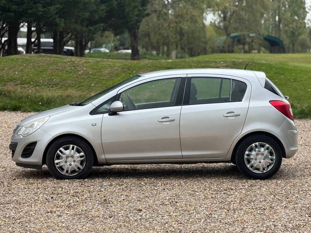 Vauxhall Corsa 1.4 16V Exclusiv Euro 5 Ac WR61OAH Silver #5