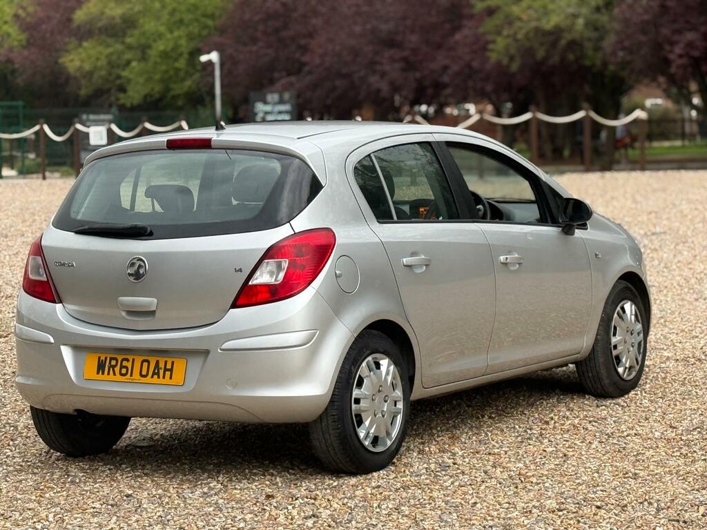 Vauxhall Corsa 1.4 16V Exclusiv Euro 5 Ac WR61OAH Silver #6