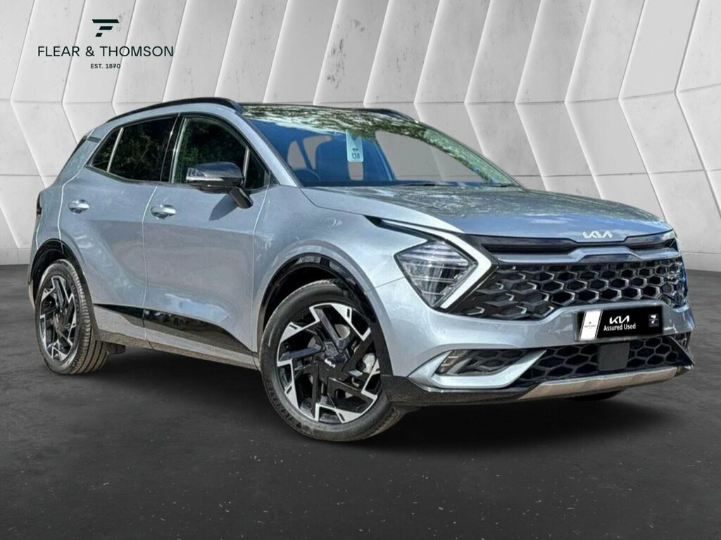 Kia Sportage 1.6 T-gdi Mhev Gt-line S Dct Awd Euro 6 Ss Silver