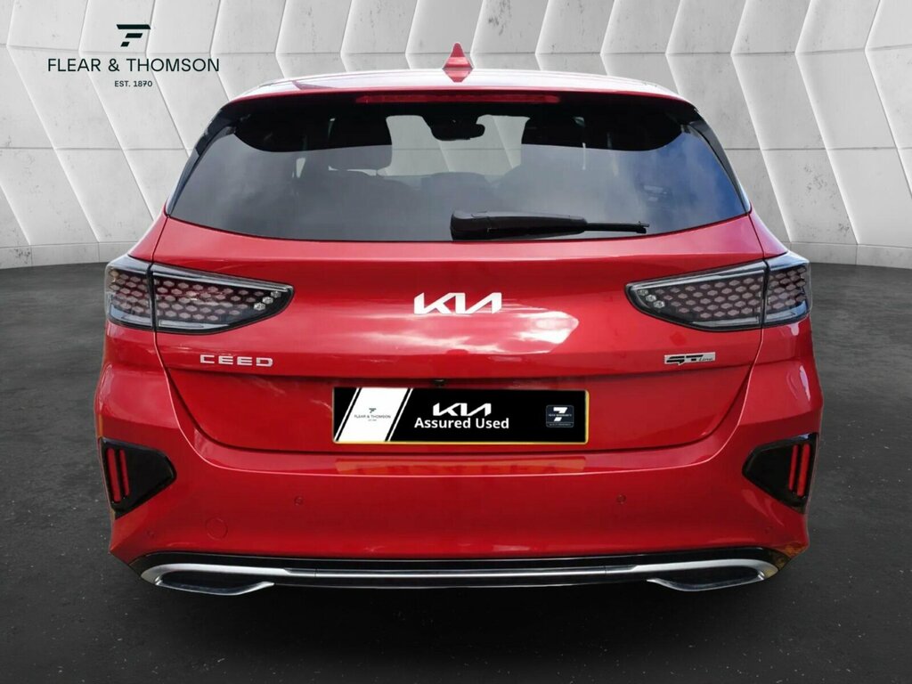Kia Ceed 1.5 T-gdi Gt-line Euro 6 Ss RF74FYU Red #3