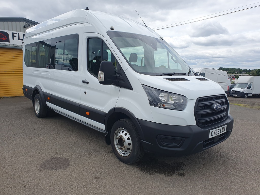 Ford Transit Custom Transit 460 L4 H3 130Ps CY69LDN White #4