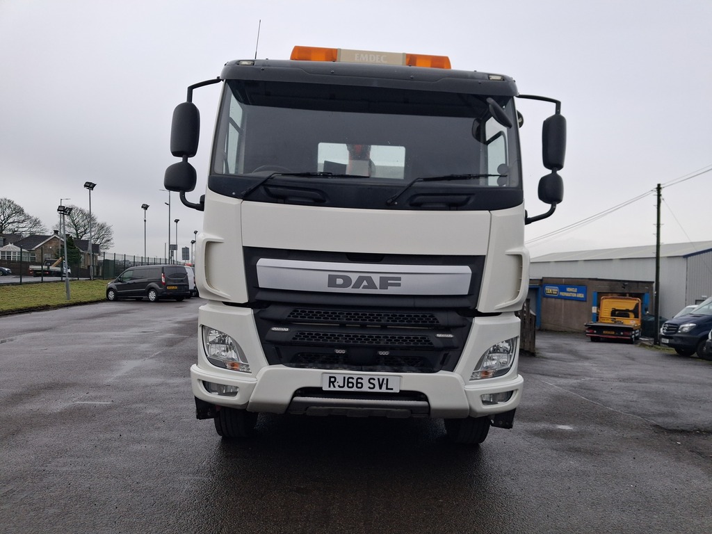 DAF All Models Cf 440 8X4 White #3