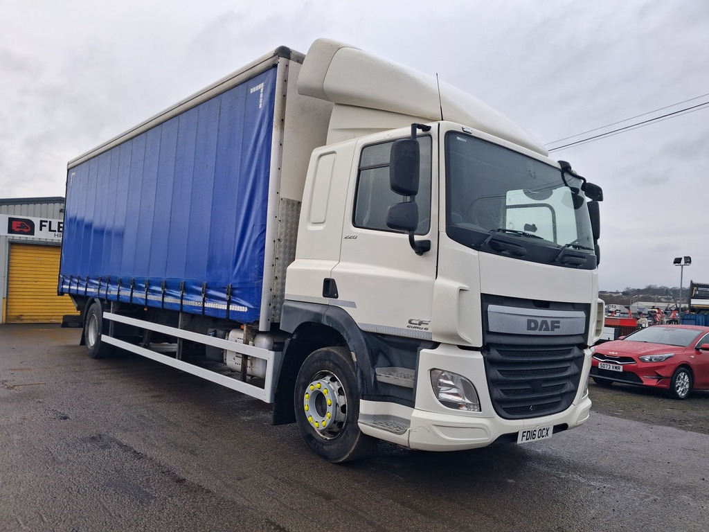 DAF All Models Lf 220 Fa 18T Construct White #4