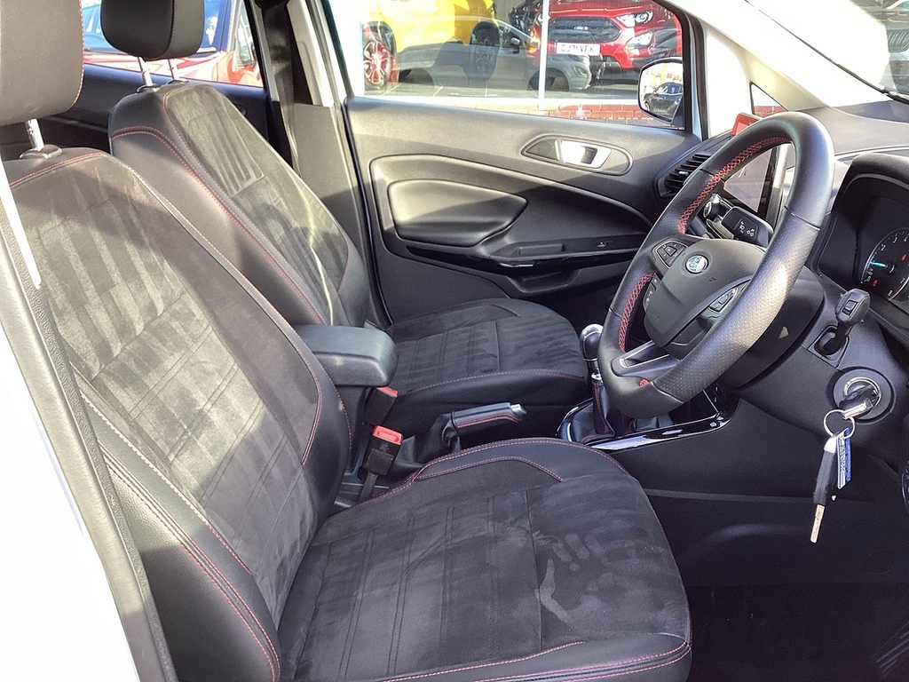 Ford Ecosport T Ecoboost St-line PO72EUH White #5