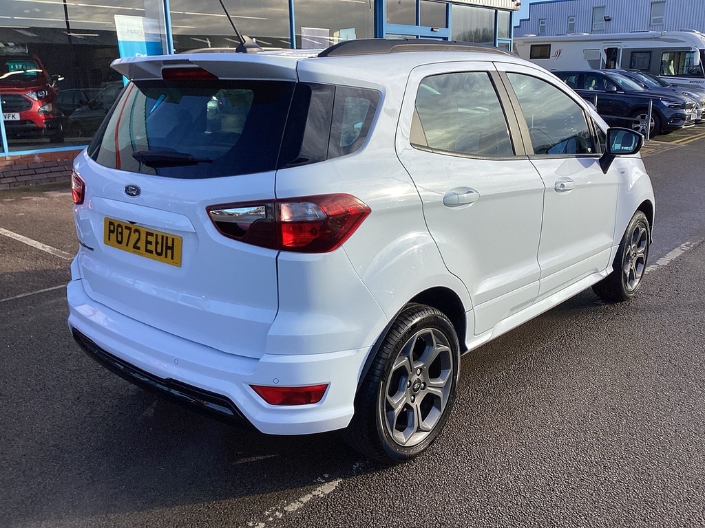 Ford Ecosport T Ecoboost St-line PO72EUH White #4