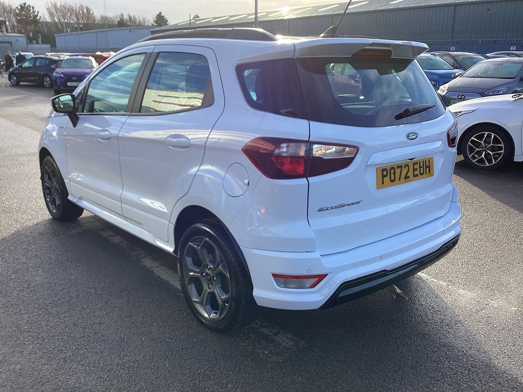 Ford Ecosport T Ecoboost St-line PO72EUH White #2