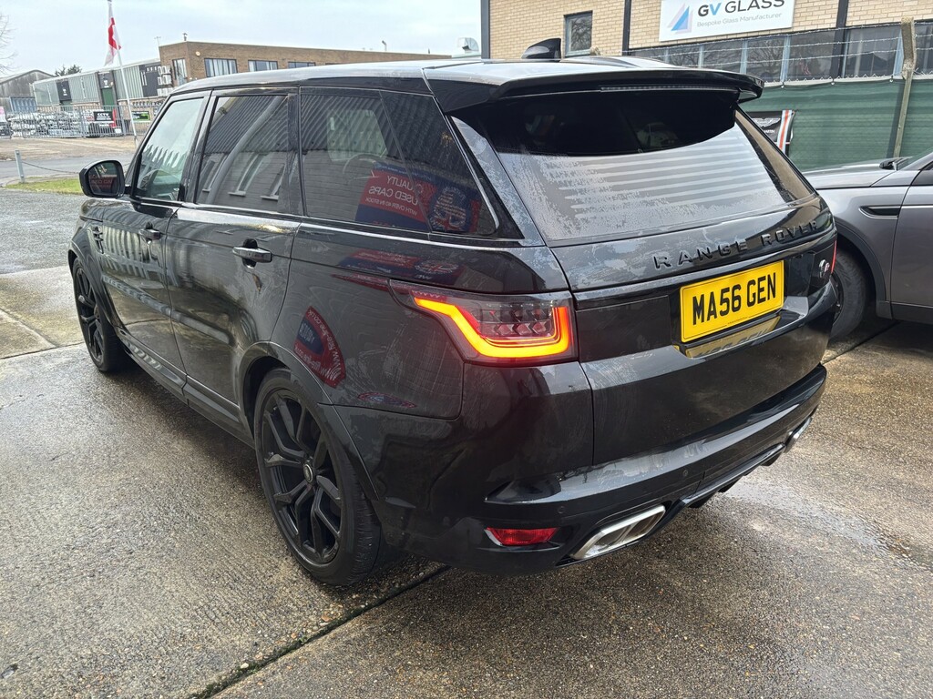 Land Rover Range Rover Sport 5.0 P575 V8 Svr 2019 MA56GEN Black #5