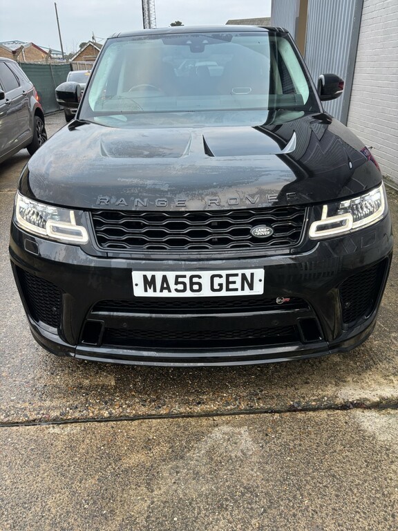 Land Rover Range Rover Sport 5.0 P575 V8 Svr 2019 MA56GEN Black #3
