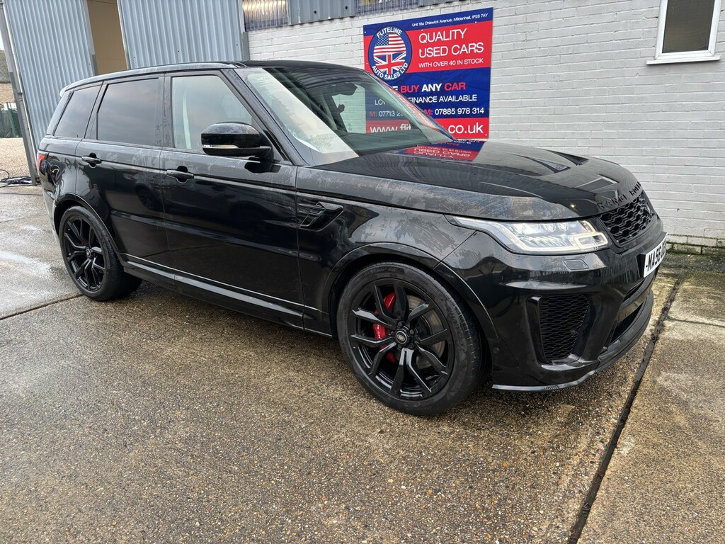 Land Rover Range Rover Sport 5.0 P575 V8 Svr 2019 Black