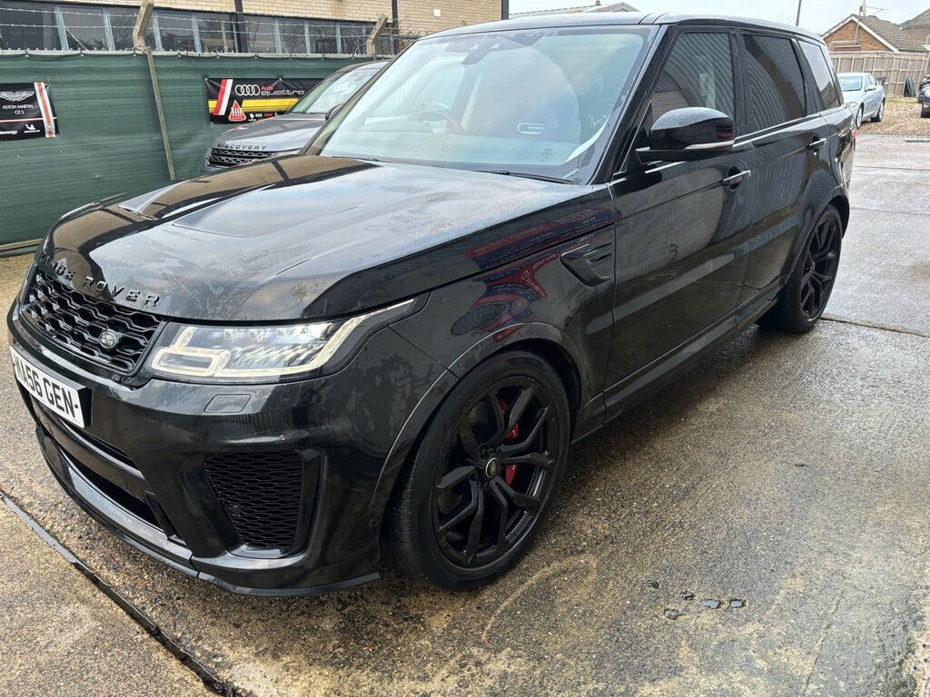 Land Rover Range Rover Sport 5.0 P575 V8 Svr 2019 MA56GEN Black #2