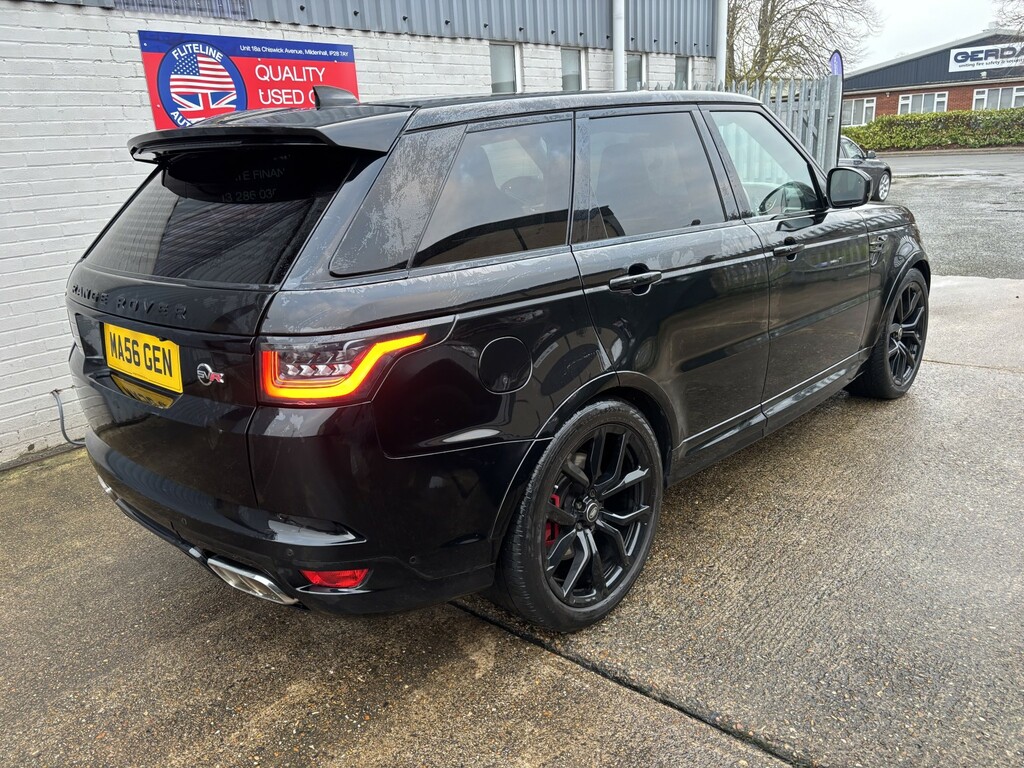 Land Rover Range Rover Sport 5.0 P575 V8 Svr 2019 MA56GEN Black #6
