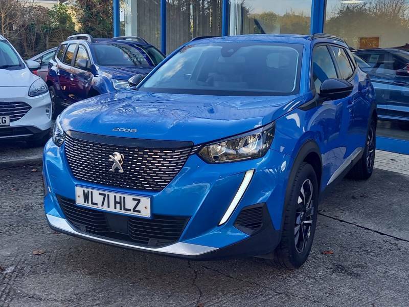 Peugeot 2008 1.2 Puretech 130 Allure Premium - 2021 71 WL71HLZ Blue #2