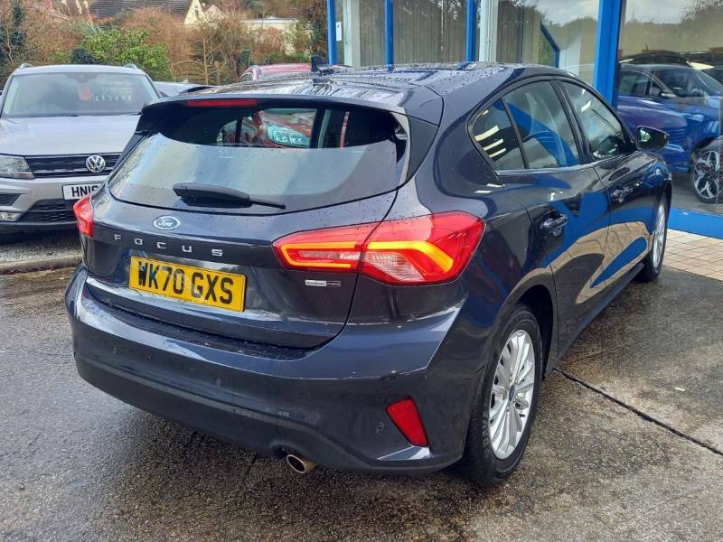 Ford Focus 1.0 Ecoboost Hybrid Mhev 125 Titanium Edition WK70GXS Blue #6