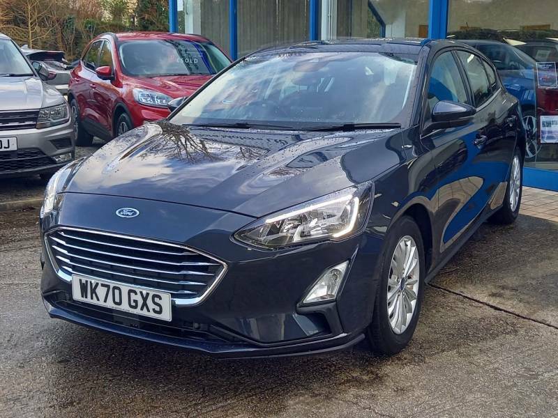 Ford Focus 1.0 Ecoboost Hybrid Mhev 125 Titanium Edition WK70GXS Blue #2
