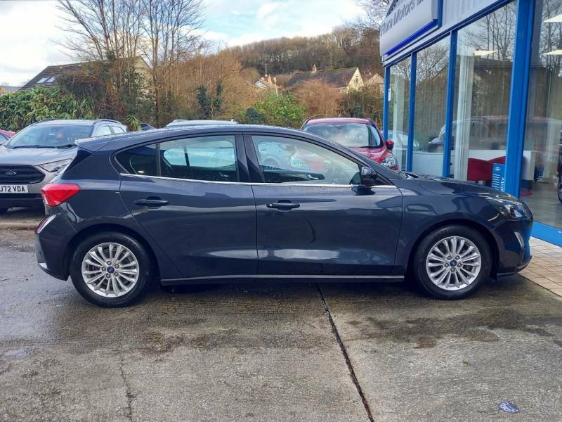 Ford Focus 1.0 Ecoboost Hybrid Mhev 125 Titanium Edition WK70GXS Blue #5