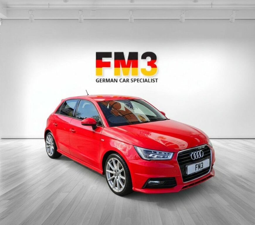 Audi A1 1.6L S Line Red