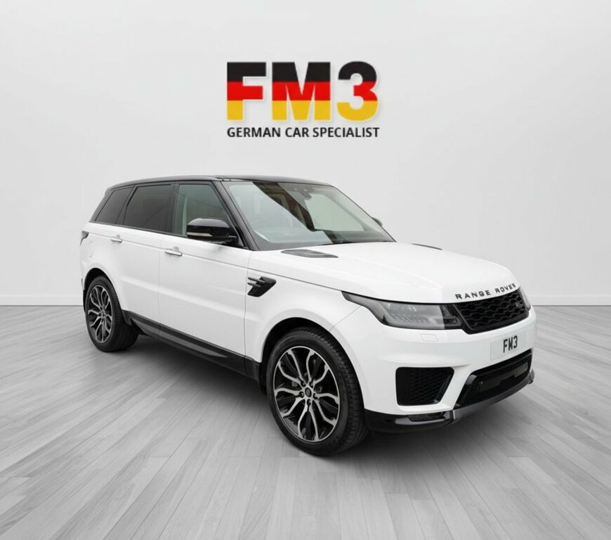 Land Rover Range Rover Sport 3L Hse Silver White