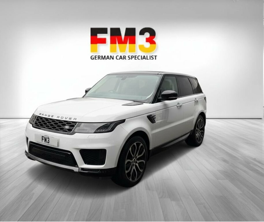 Land Rover Range Rover Sport 3L Hse Silver MD71EZX White #5