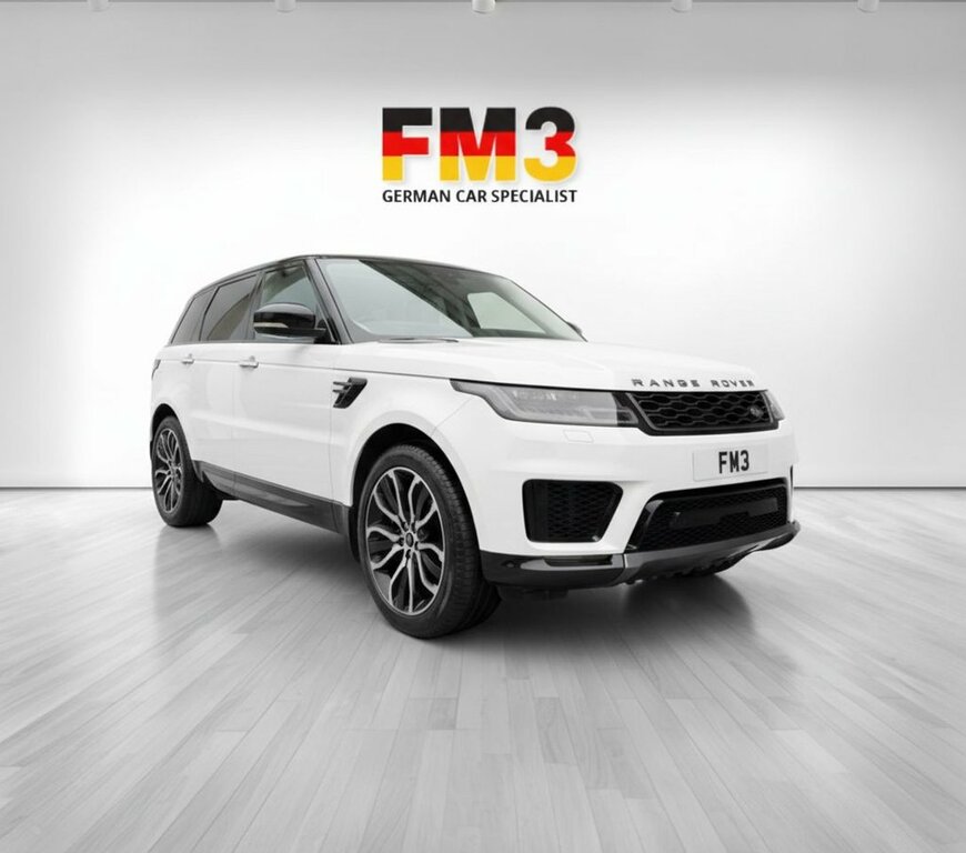 Land Rover Range Rover Sport 3L Hse Silver MD71EZX White #2