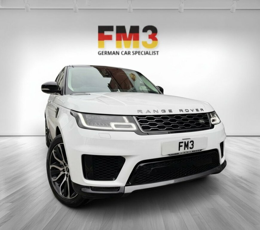 Land Rover Range Rover Sport 3L Hse Silver MD71EZX White #6