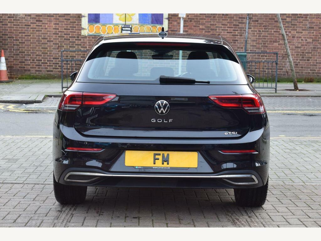 Volkswagen Golf 1.5 Etsi Mhev Style Dsg Euro 6 S S EX22KAE Black #6