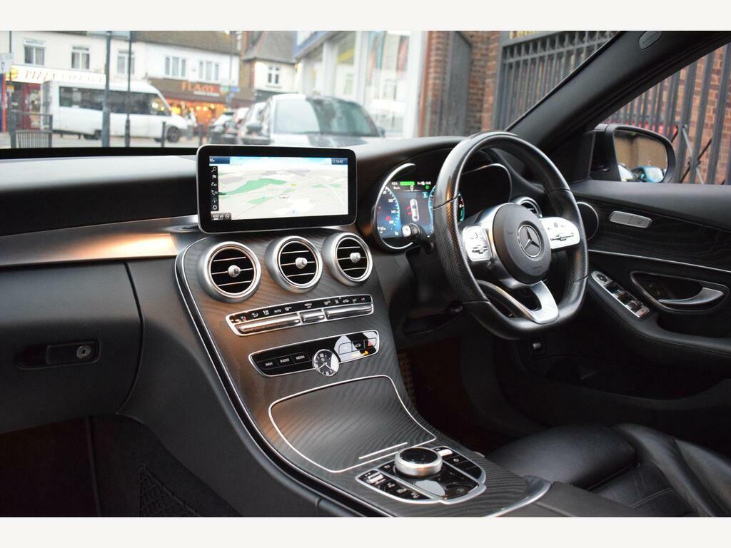 Mercedes-Benz C Class 2.0 C300de 13.5Kwh Amg Line Edition G-tronic Euro Black #2