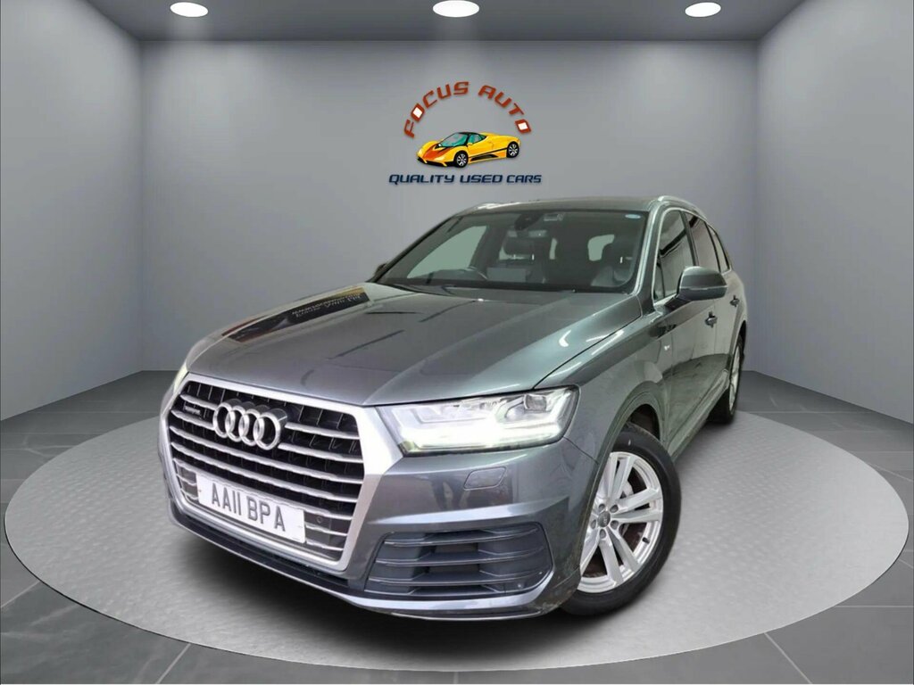 Audi Q7 3.0 Tdi V6 S Line Tiptronic Quattro Euro 6 Ss 5 AA11BPA Grey #2