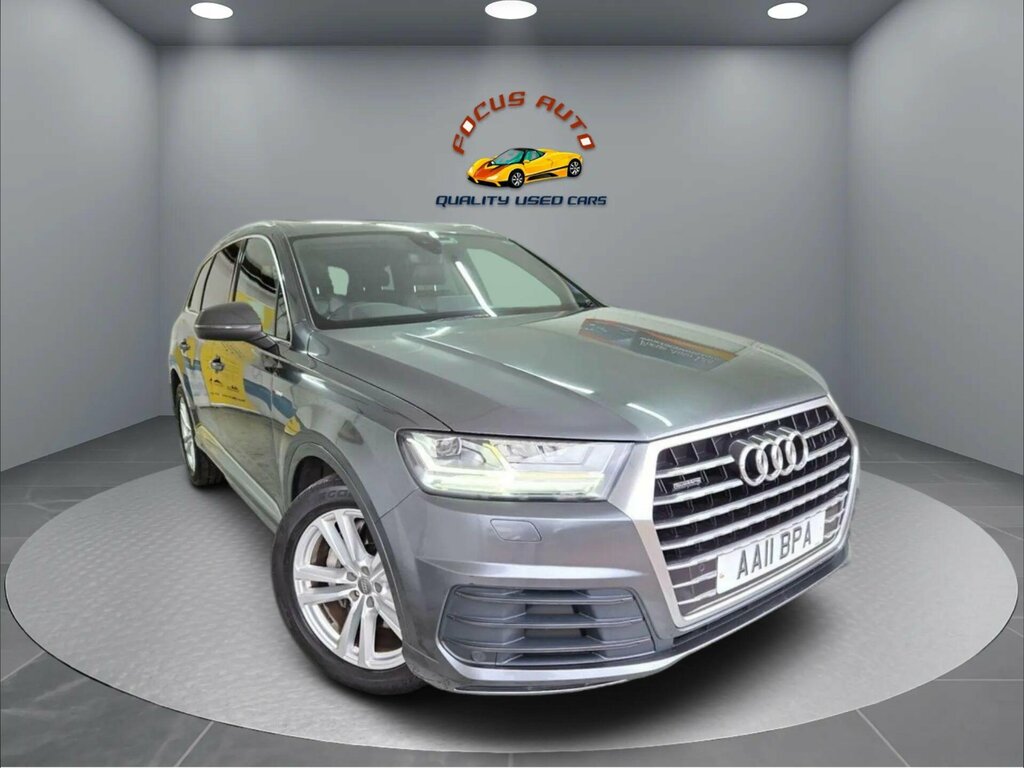 Audi Q7 3.0 Tdi V6 S Line Tiptronic Quattro Euro 6 Ss 5 Grey