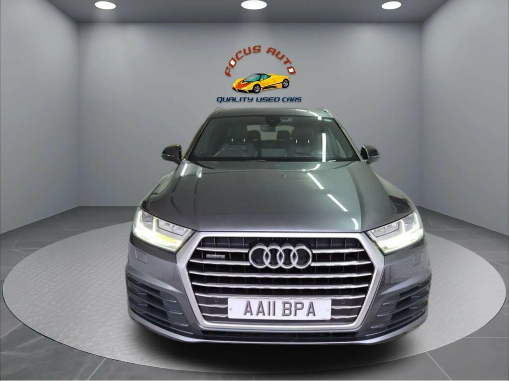 Audi Q7 3.0 Tdi V6 S Line Tiptronic Quattro Euro 6 Ss 5 AA11BPA Grey #3