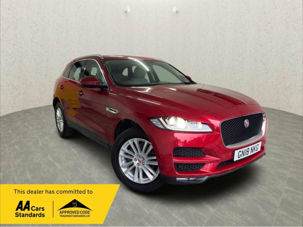 Jaguar F-Pace 2.0 D180 Portfolio Suv Awd Euro 6 Red