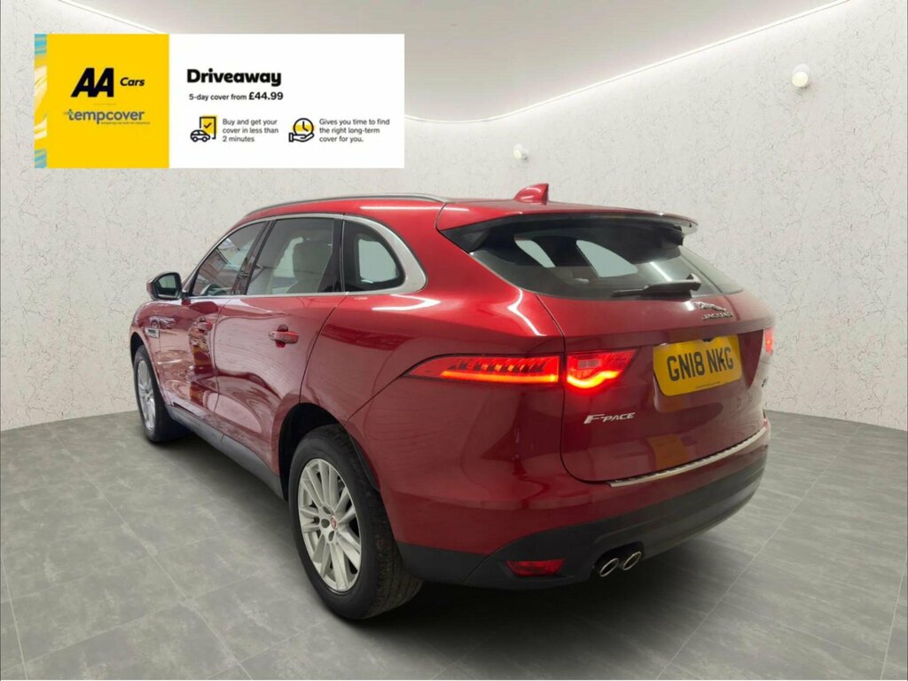 Jaguar F-Pace 2.0 D180 Portfolio Suv Awd Euro 6 GN18NKG Red #2