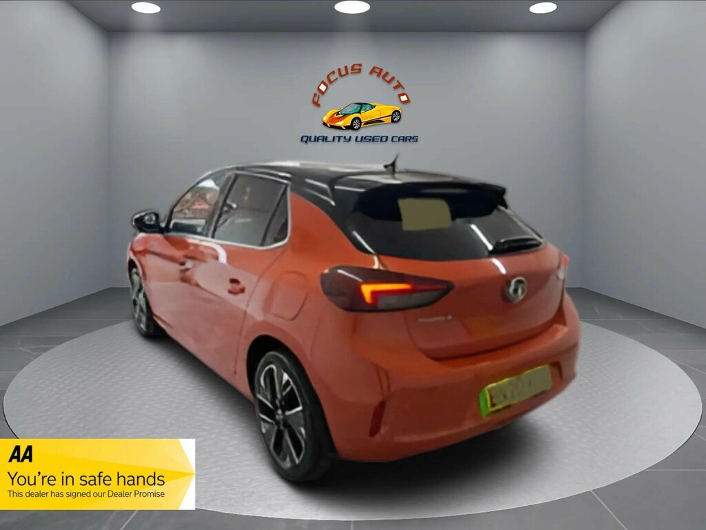 Vauxhall Corsa-e 50Kwh Elite Nav Hatchback 7.4Kw BN20KHR Orange #6