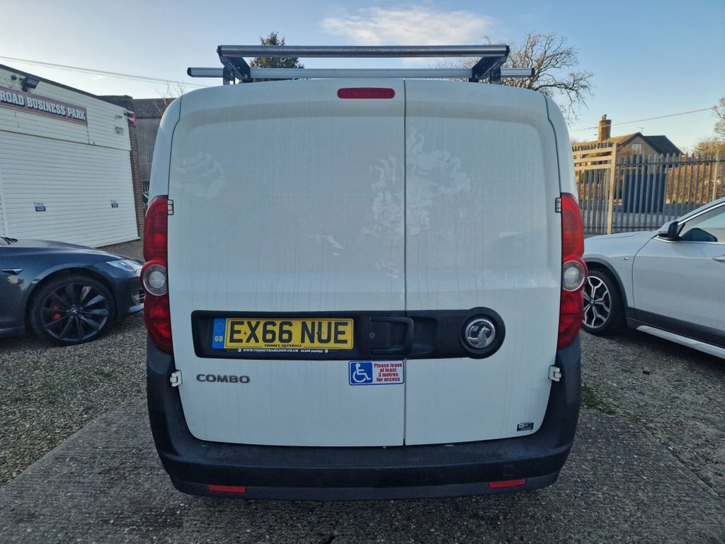 Vauxhall Combo 1.3L Null EX66NUE White #6