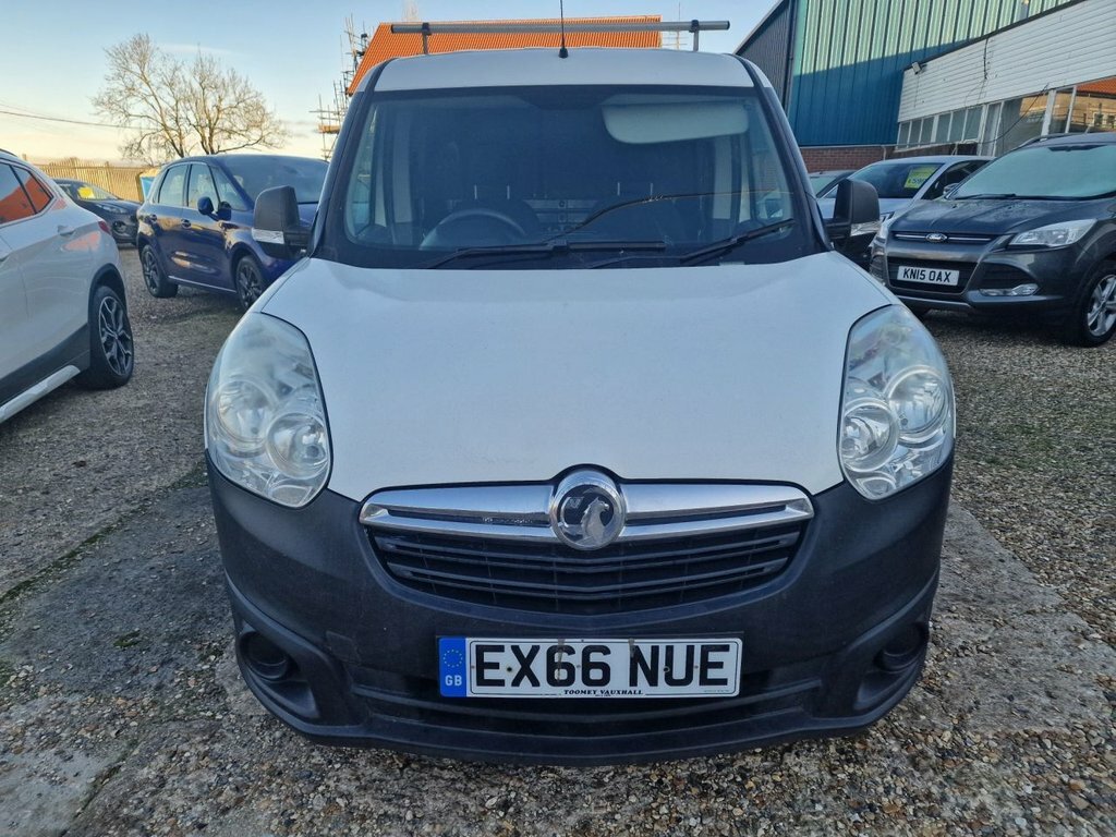 Vauxhall Combo 1.3L Null EX66NUE White #3