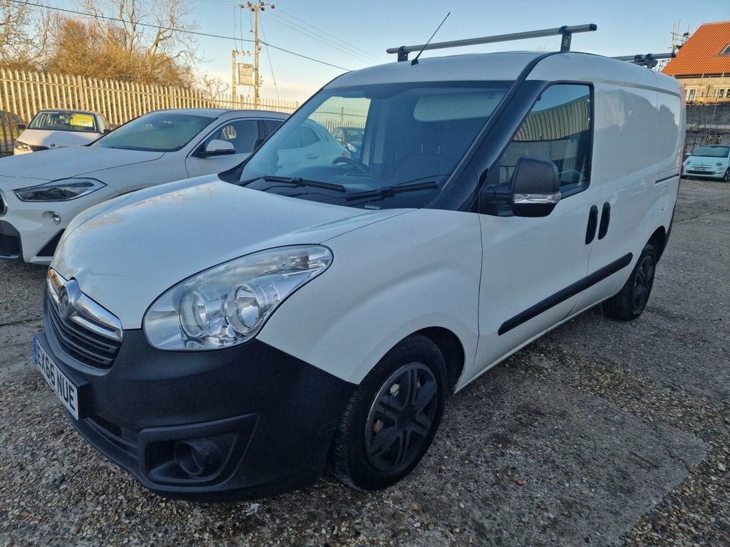 Vauxhall Combo 1.3L Null EX66NUE White #2
