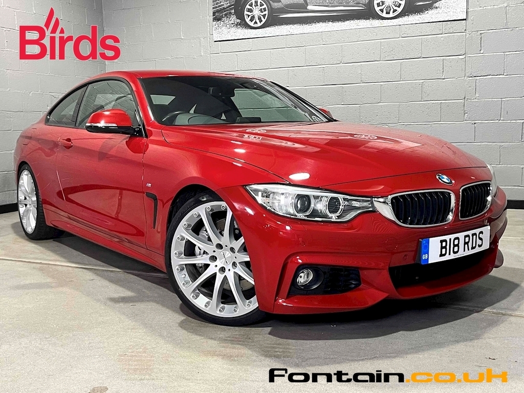 BMW 4 Series 435I M Sport Red