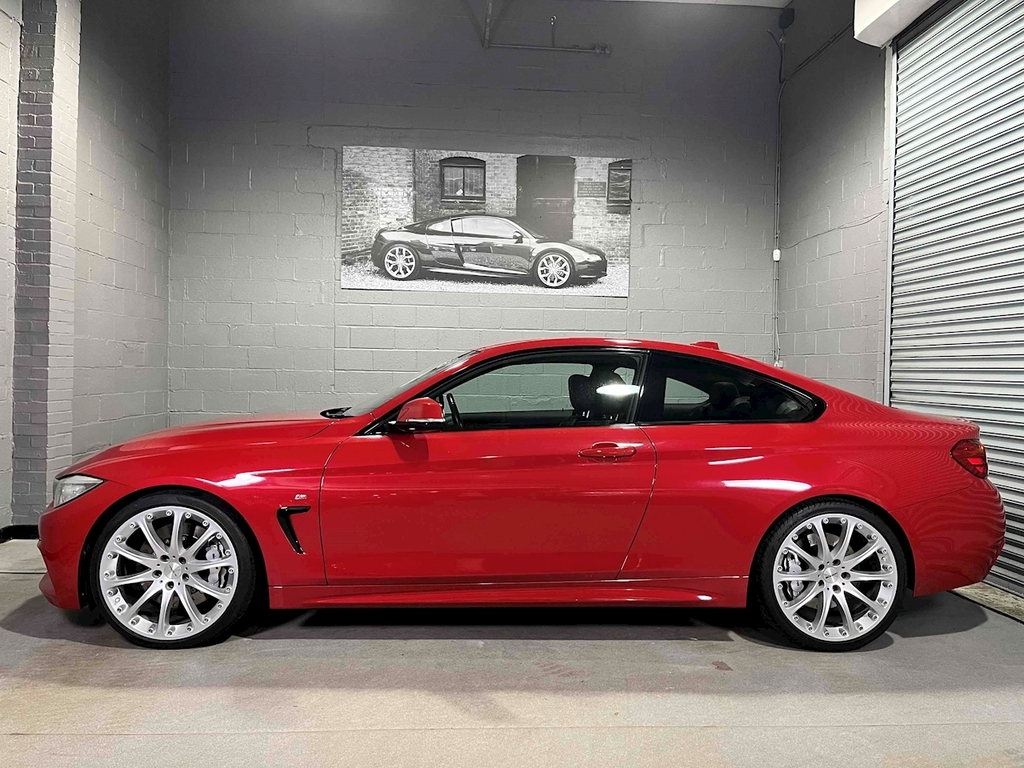 BMW 4 Series 435I M Sport B18RDS Red #2