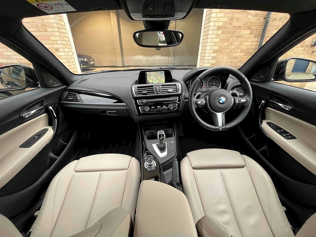 BMW 1 Series M140i Black #4