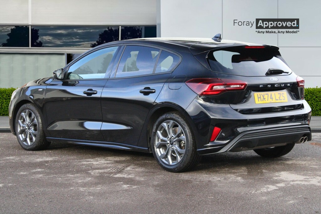 Ford Focus 1.0 Ecoboost Hybrid Mhev 155 St-line HX74LZS Black #5