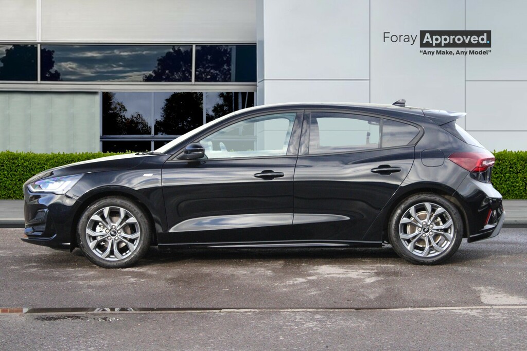 Ford Focus 1.0 Ecoboost Hybrid Mhev 155 St-line HX74LZS Black #4