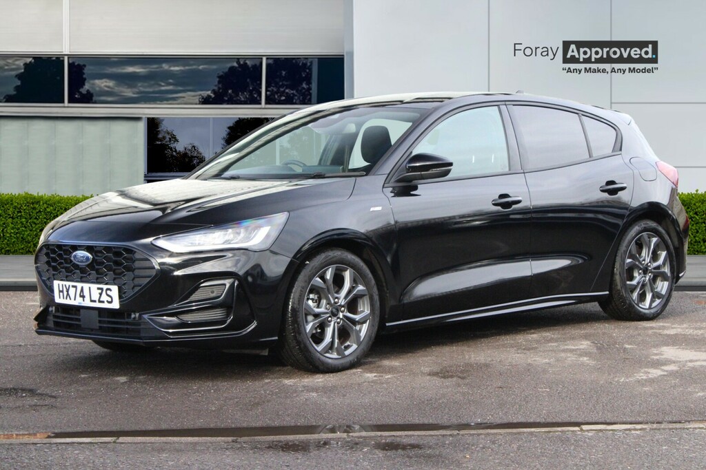 Ford Focus 1.0 Ecoboost Hybrid Mhev 155 St-line HX74LZS Black #3